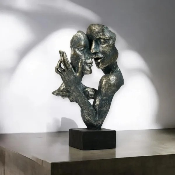 Decorațiune de masă din rășină/patină 31,5x9,5x19 cm