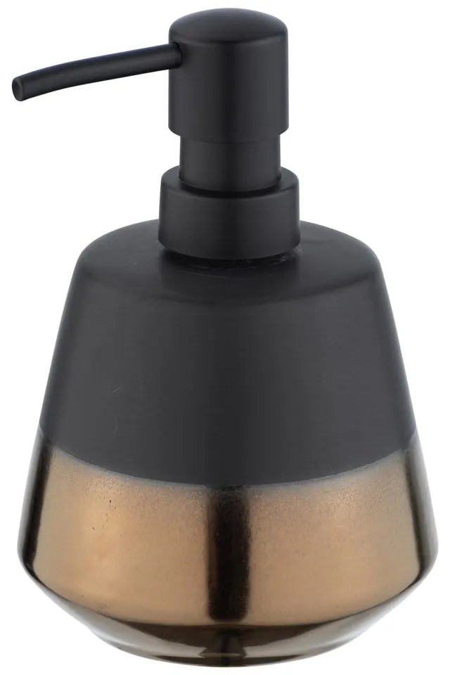 Dozator din ceramică pentru săpun Wenko Brandol, negru