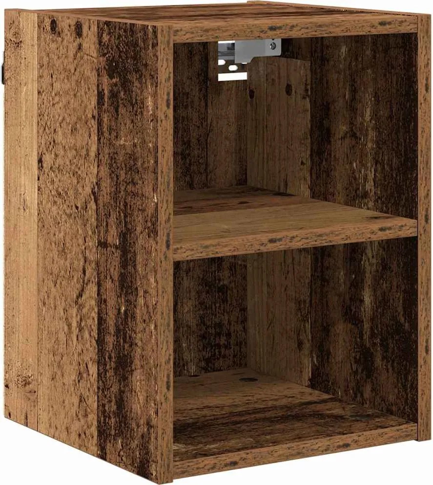 vidaXL Dulap suspendat Lemn vechi 30 x 29,5 x 40 cm Lemn compozit