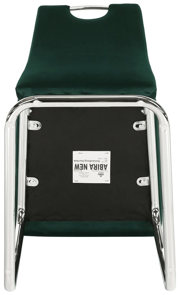 Scaun de sufragerie Canary NEW (smaragd + cusătură). 1028862