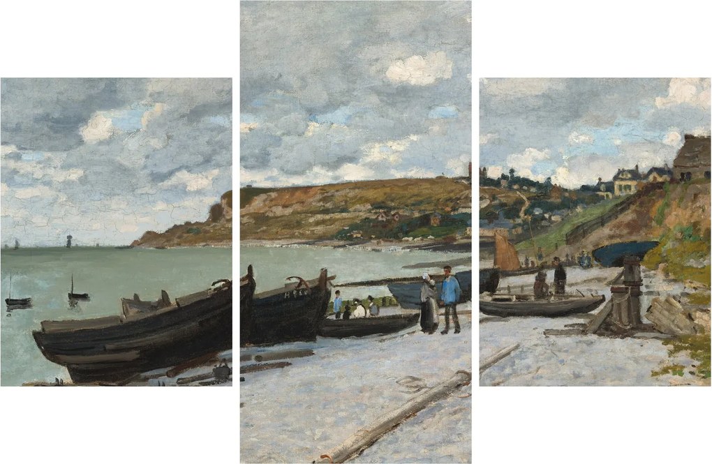 Tablou - Claude Monet, Sainte Adresse, reproducere (90x60 cm)