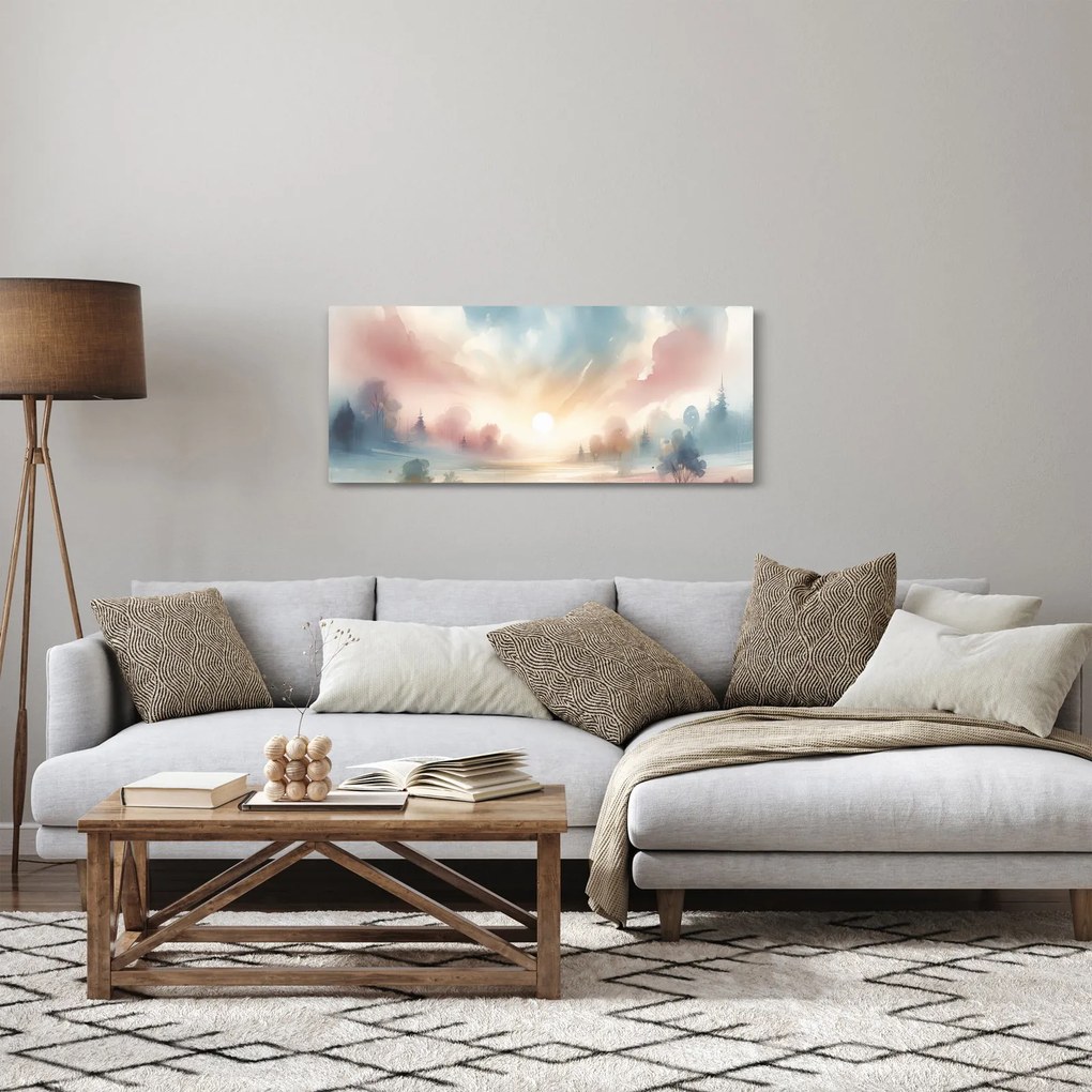 Tablou - Peisaj elegant (120x50 cm)