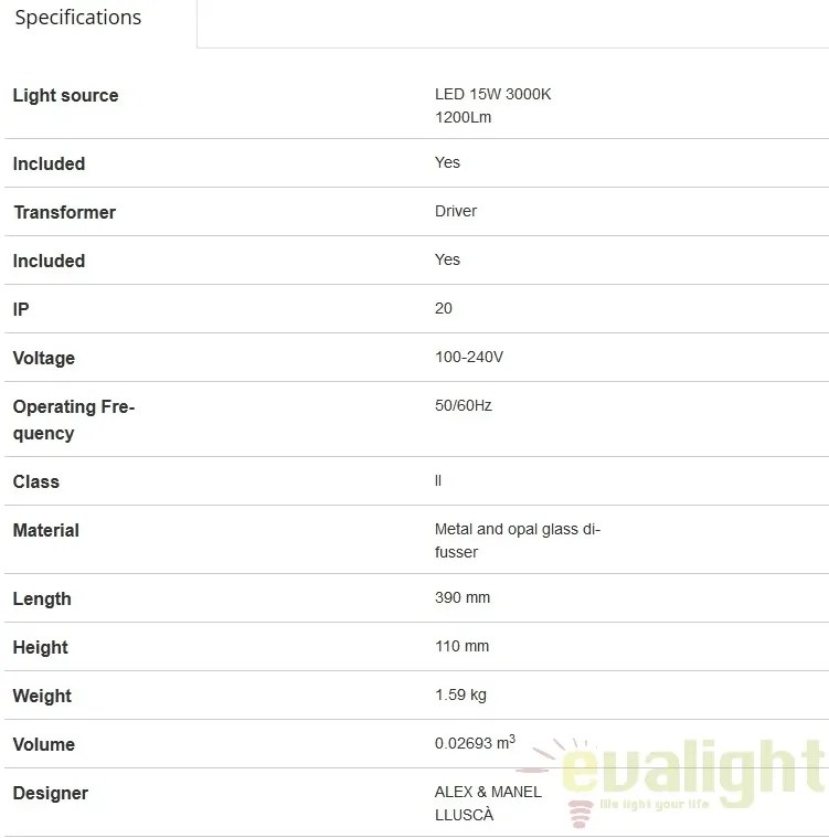 Plafoniera LED moderna SIDE 15W negru/auriu 62142
