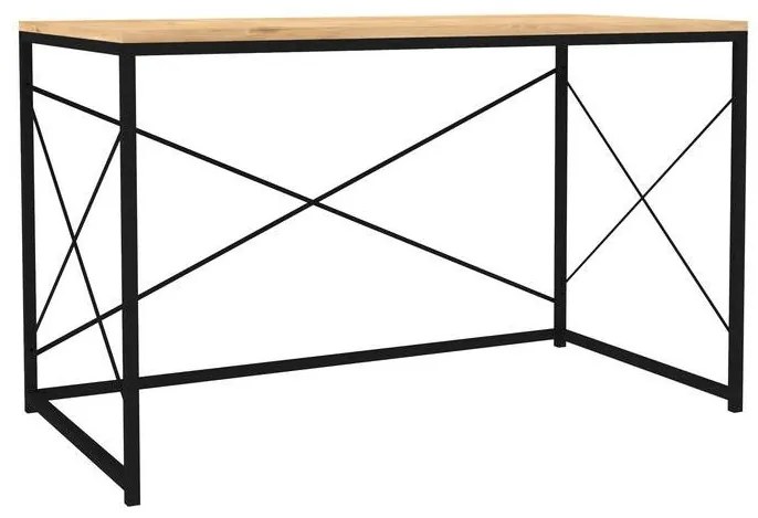 Masă PC Vanutu (stejar zafir + negru) . 1094898