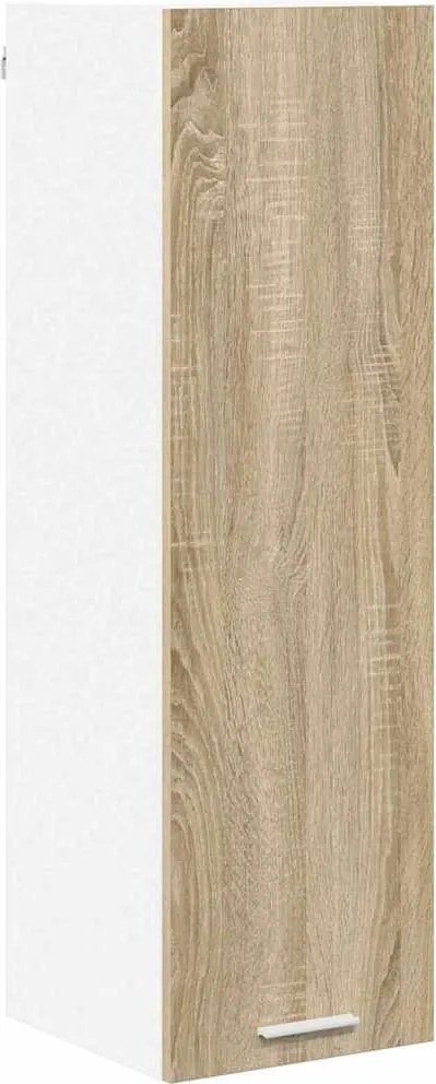 vidaXL Dulap suspendat Stejar Sonoma 30 x 31 x 100 cm Lemn compozit