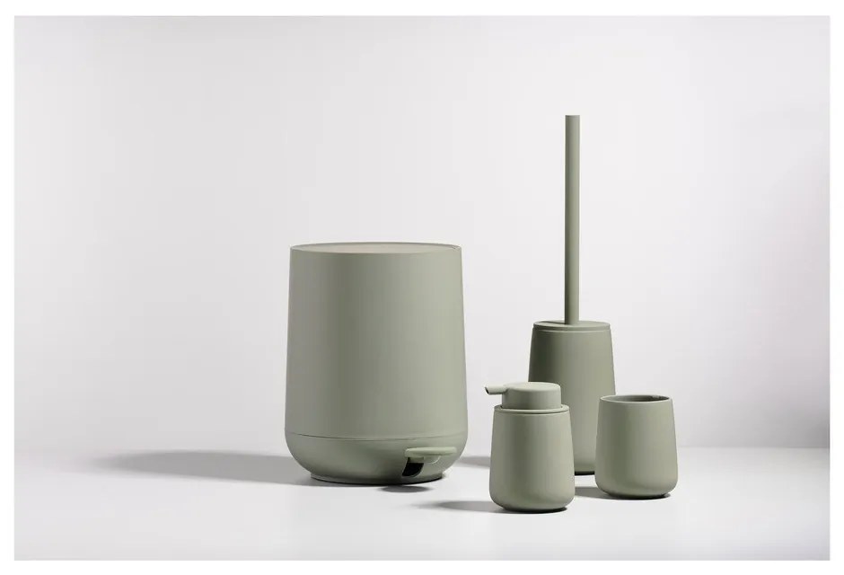 Perie de WC din gresie Zone Nova One, verde