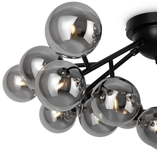 Lustră aplicată Maytoni MOD545CL-20B DALLAS 20xG9/28W/230V negru