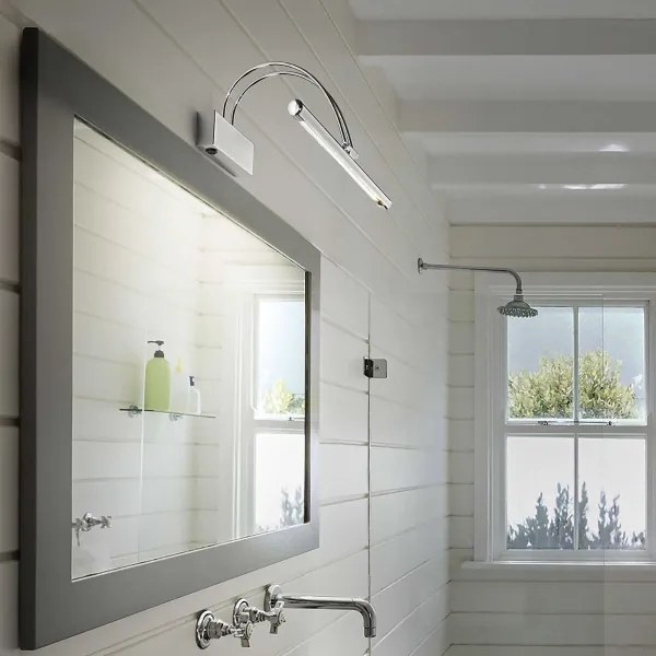 Ideal Lux - Aplica LED pentru tablouri MIRROR, 4,6W, 230V, crom lucios