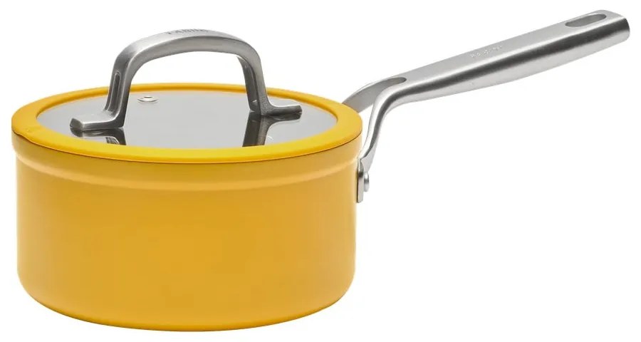 Oală cu capac/cu suprafață ceramică 1,3 l adecvată pentru plita cu inducție Meda 3.0 – FABINI