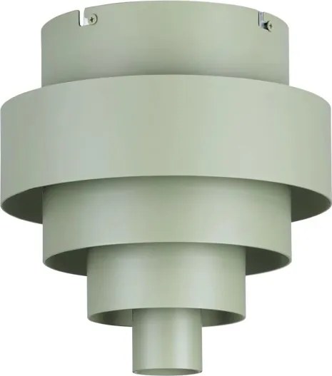 Lustra LED aplicata tavan MINDY 24cm verde