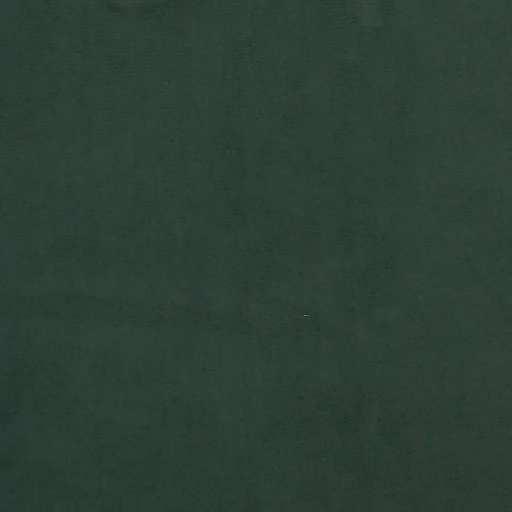 Pat box spring cu saltea, verde inchis, 100x200 cm, catifea Verde inchis, 25 cm, 100 x 200 cm
