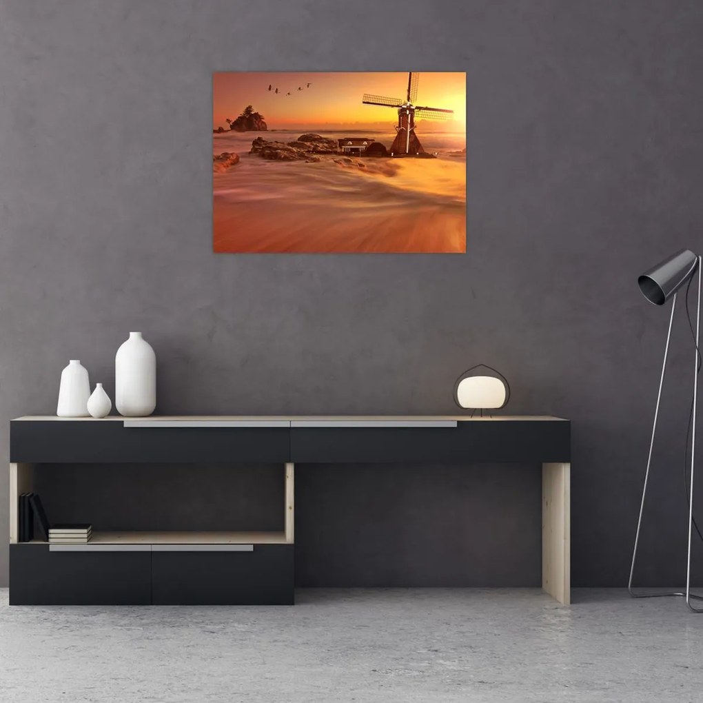 Tablou - Apus de soare (70x50 cm)