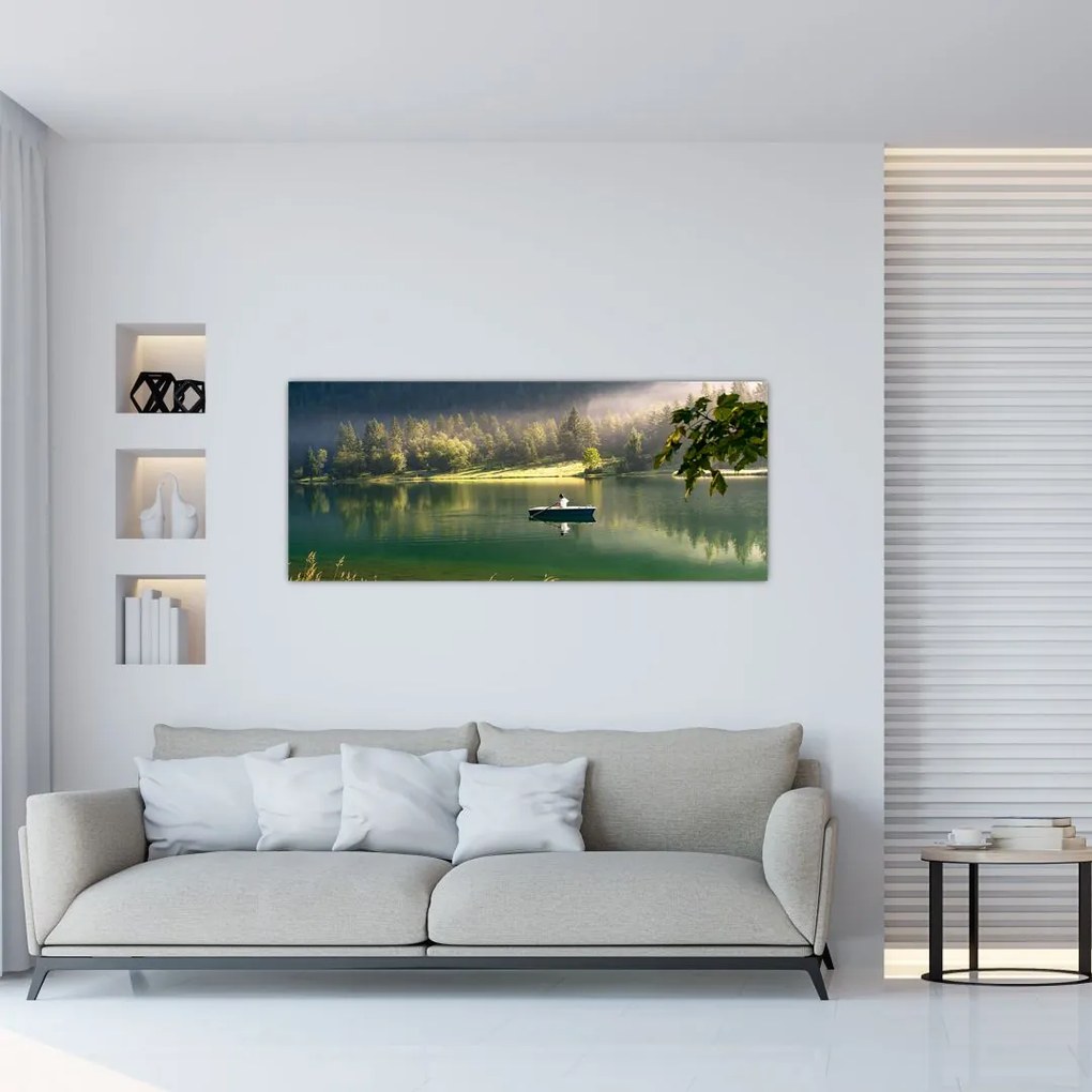 Tablou cu lac (120x50 cm)