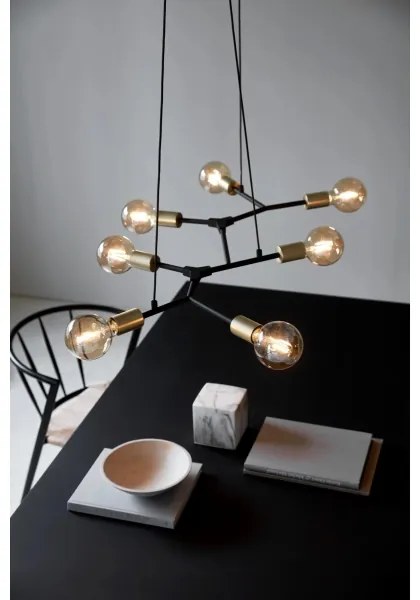 Nordlux - Lustră suspendată cu cablu JOSEFINE 7xE27/60W/230V