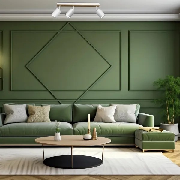 Spot TERRA 3xGU10/8W/230V alb