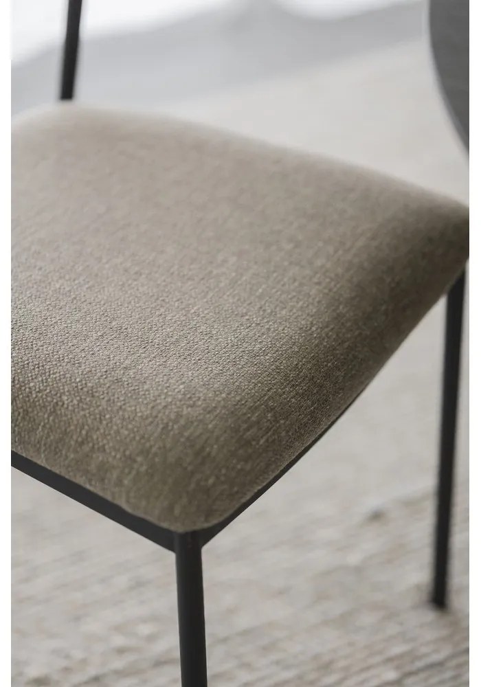 Scaune de dining bej/natural 2 buc. Maymont – Rowico