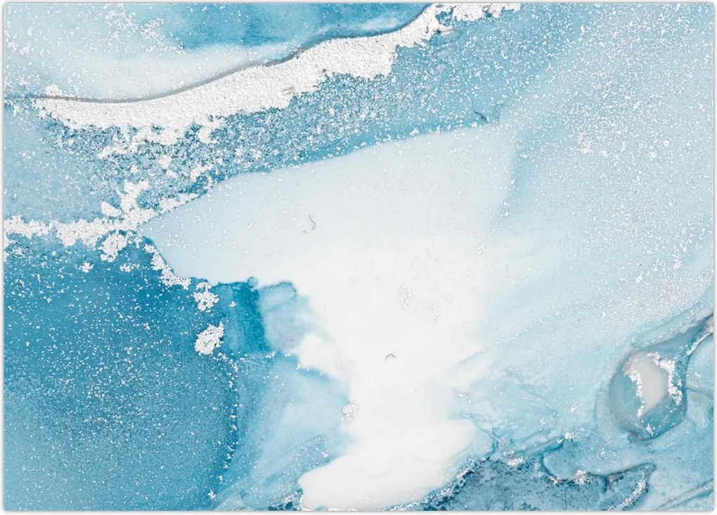 Tablou - Decor albastru (70x50 cm)