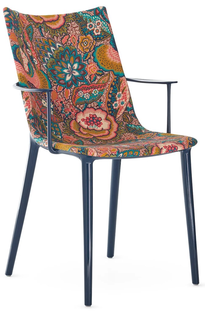 Scaun HHH tapitat stofa, varianta multipla - Kartell Culoare: Albastru / Multicolor