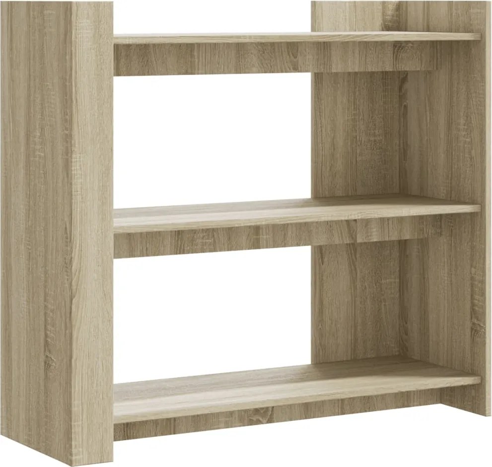 vidaXL Măsuță consolă, stejar sonoma, 100x35x90 cm, lemn prelucrat