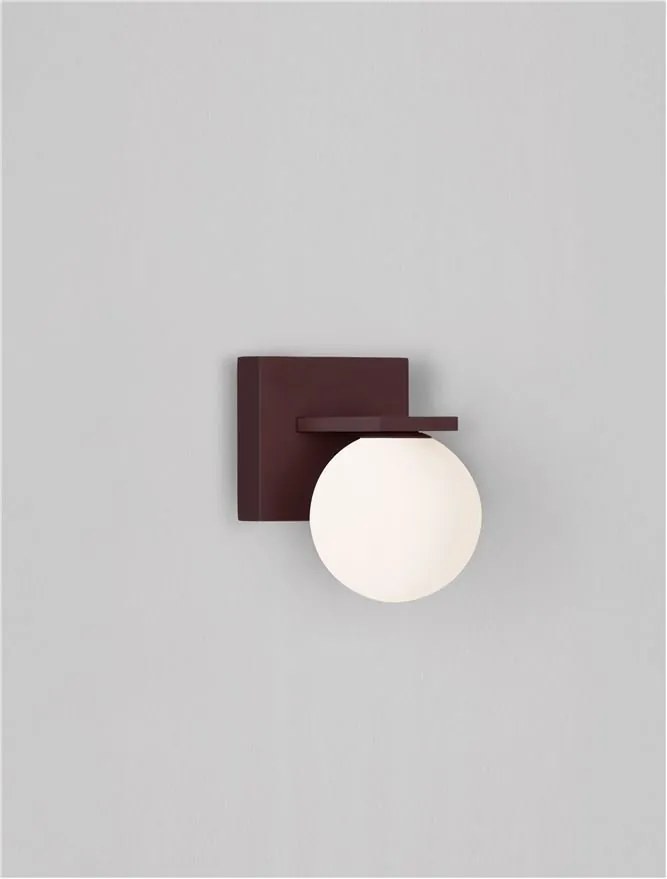 Aplica LED iluminat exterior modern IP65 ORACLE corten