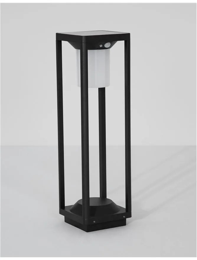 Stalp LED solar de exterior cu senzor miscare IP65 LOVETO H-50cm