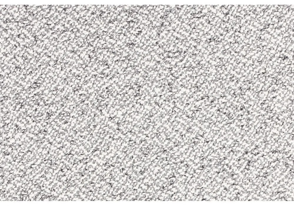 Bancă White Label Milou, gri deschis