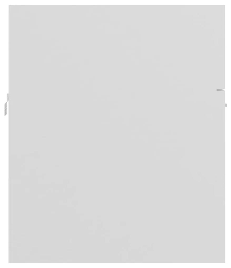 Dulap de chiuveta, alb, 80x38,5x46 cm, PAL Alb, Dulap pentru chiuveta, 1