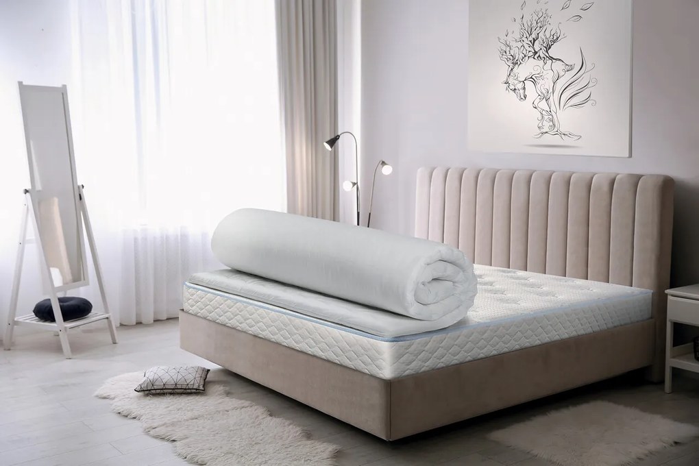 Topper Saltea Green Future Confort 120x190 cm, H 4 cm