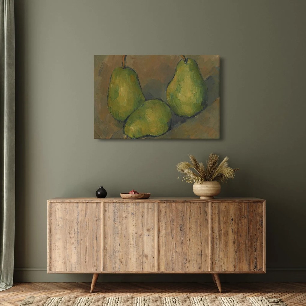 Tablou - Paul Cézanne, Three Pears, reproducere (90x60 cm)