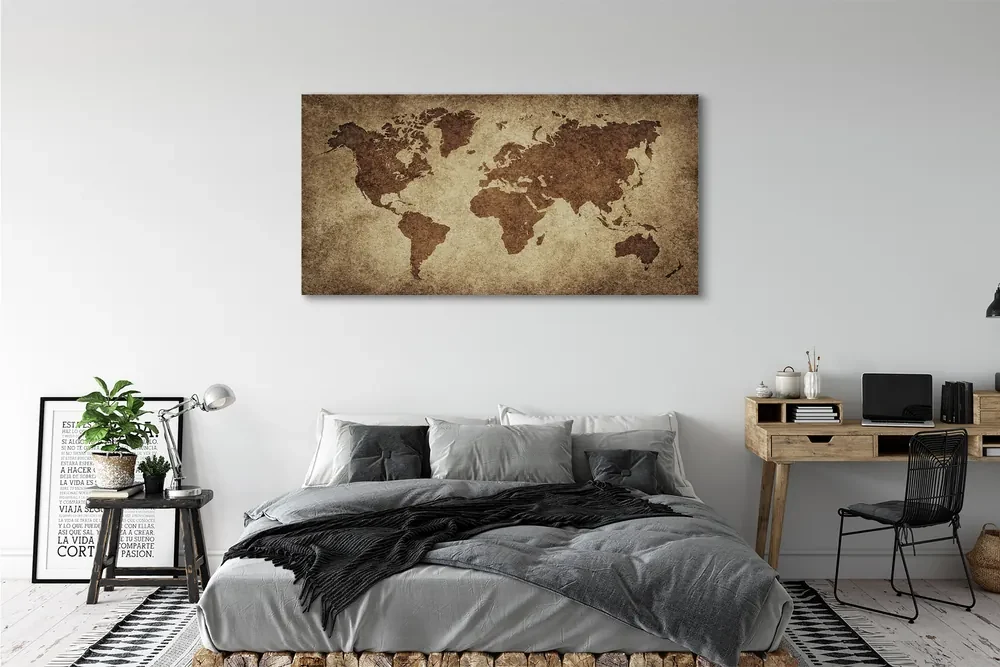 Tablouri canvas harta gri