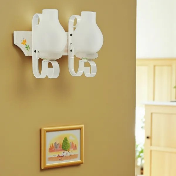 Brilagi - Aplica de perete QUEEN 2xE14/40W/230V fag/crem