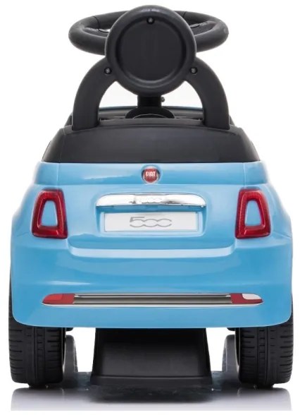 Bicicletă fără pedale Fiat 500 albastru