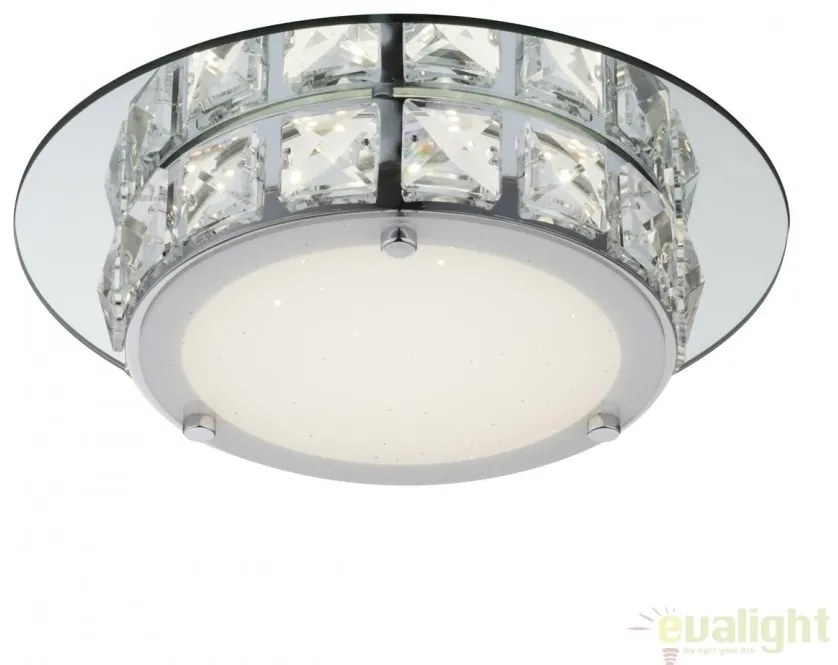 Plafoniera LED moderna cu cristal K5 MARGO 12 Watt 49356 GL