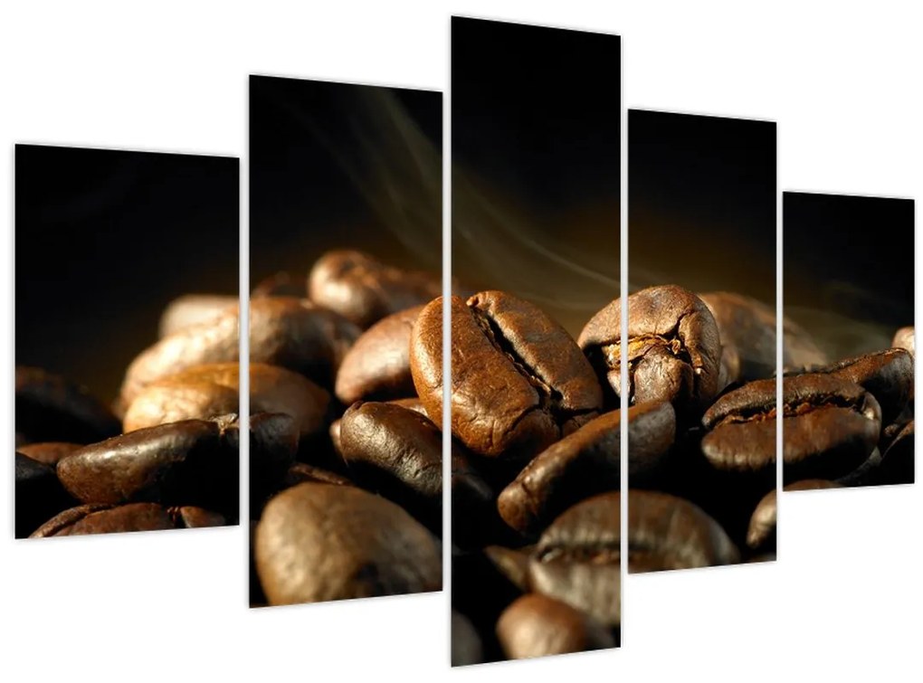 Tablou - Boabe de cafea (150x105 cm)