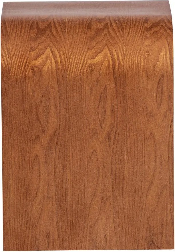 Noptieră în culoare naturală cu rafturi Momo – WOOOD