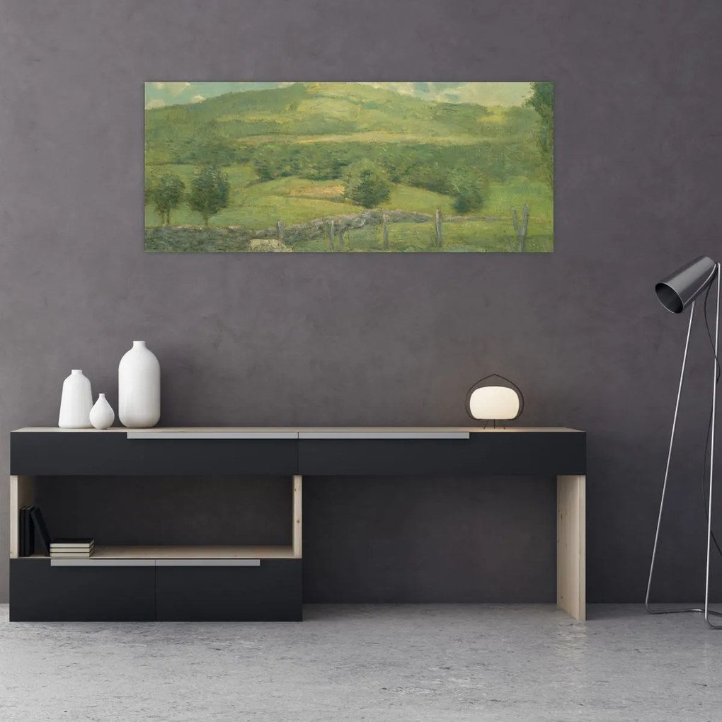 Tablou - Julian Alden Weir, Obweebetuck, reproducere (120x50 cm)