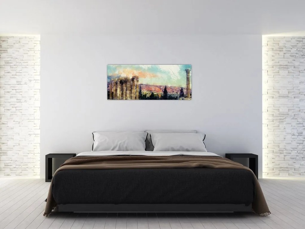 Tablou - Acropole, Atena, Grecia (120x50 cm)
