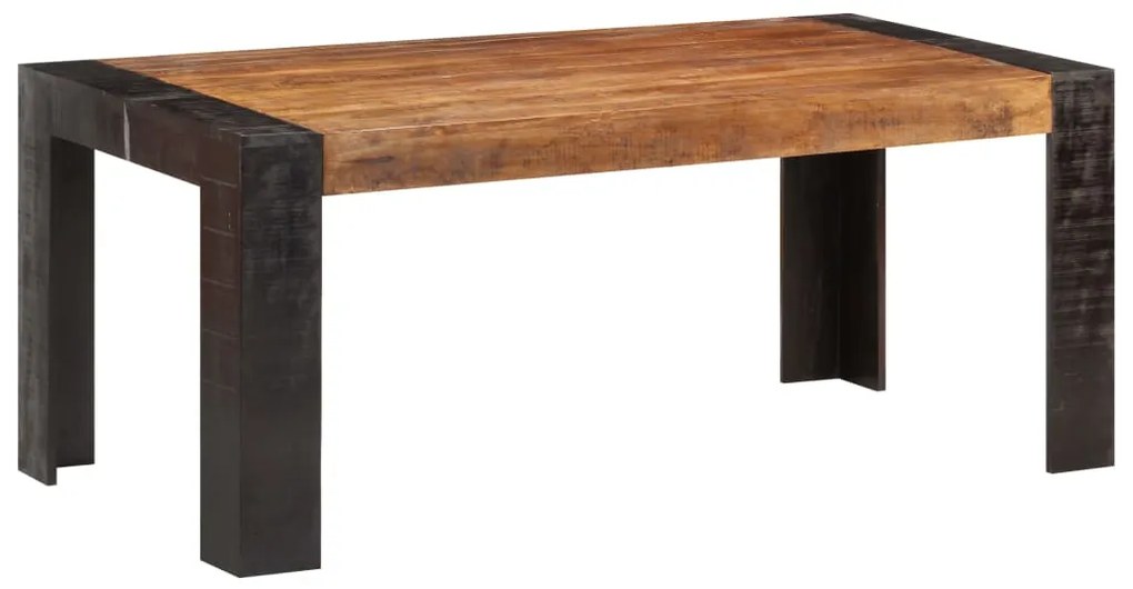 vidaXL Masă de bucătărie, 180 x 90 x 76 cm, lemn masiv de mango