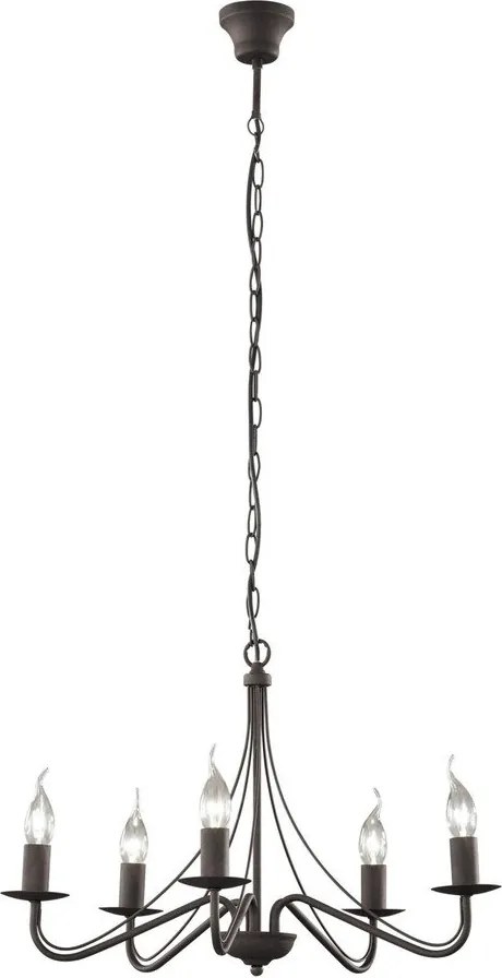 Lustră bronz din metal ø 55 cm Country – Reality