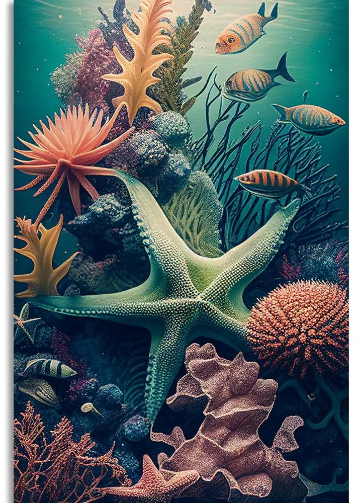 Tablou stea de mare suprarealiste
