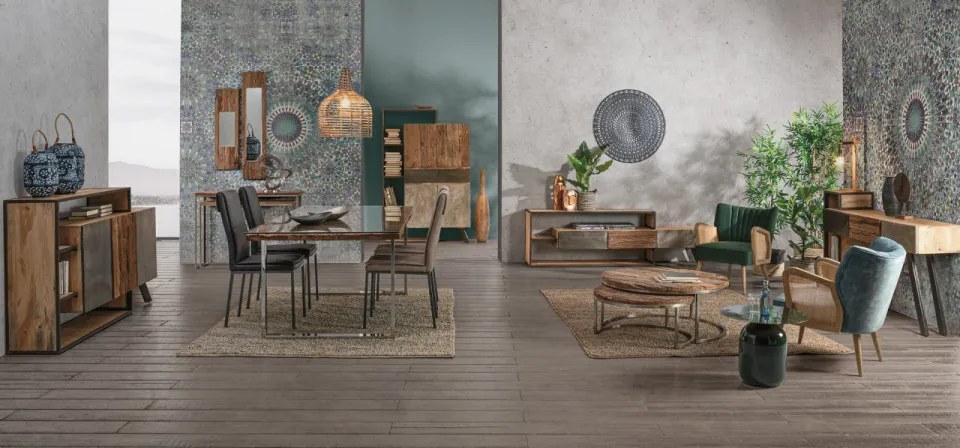 Set 2 măsuțe de cafea joase, Rafter Bizzotto