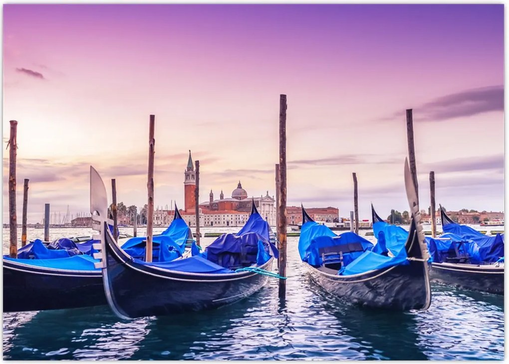 Tablou - Zorii în Veneția (70x50 cm)