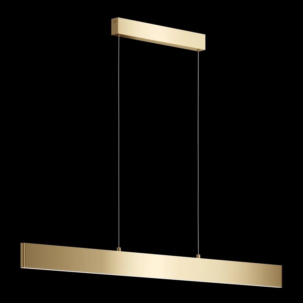 Lustra LED suspendata design modern Step auriu