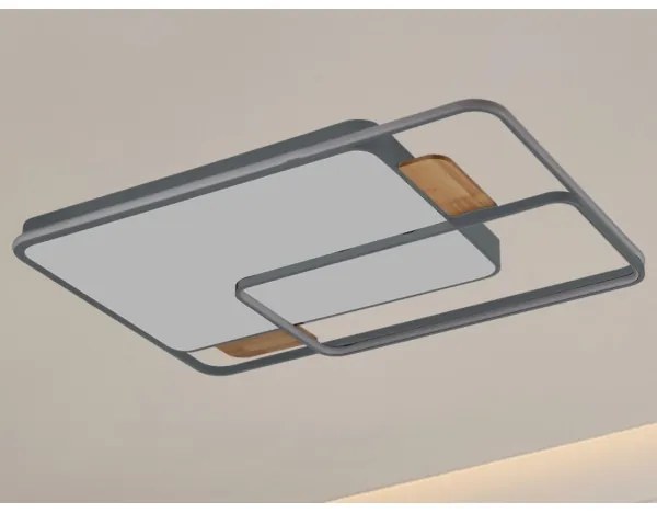 Plafonieră LED dimabilă, 280 W, 230 V, 3000–6500 K, cu telecomandă