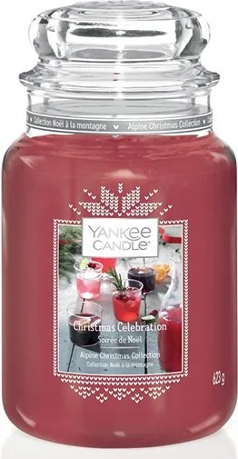 Yankee Candle roșii parfumata lumanare Christmas Celebration Classic mare