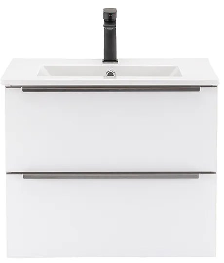 Dulap inferior Vario Trim 60 cu lavoar antracit-alb