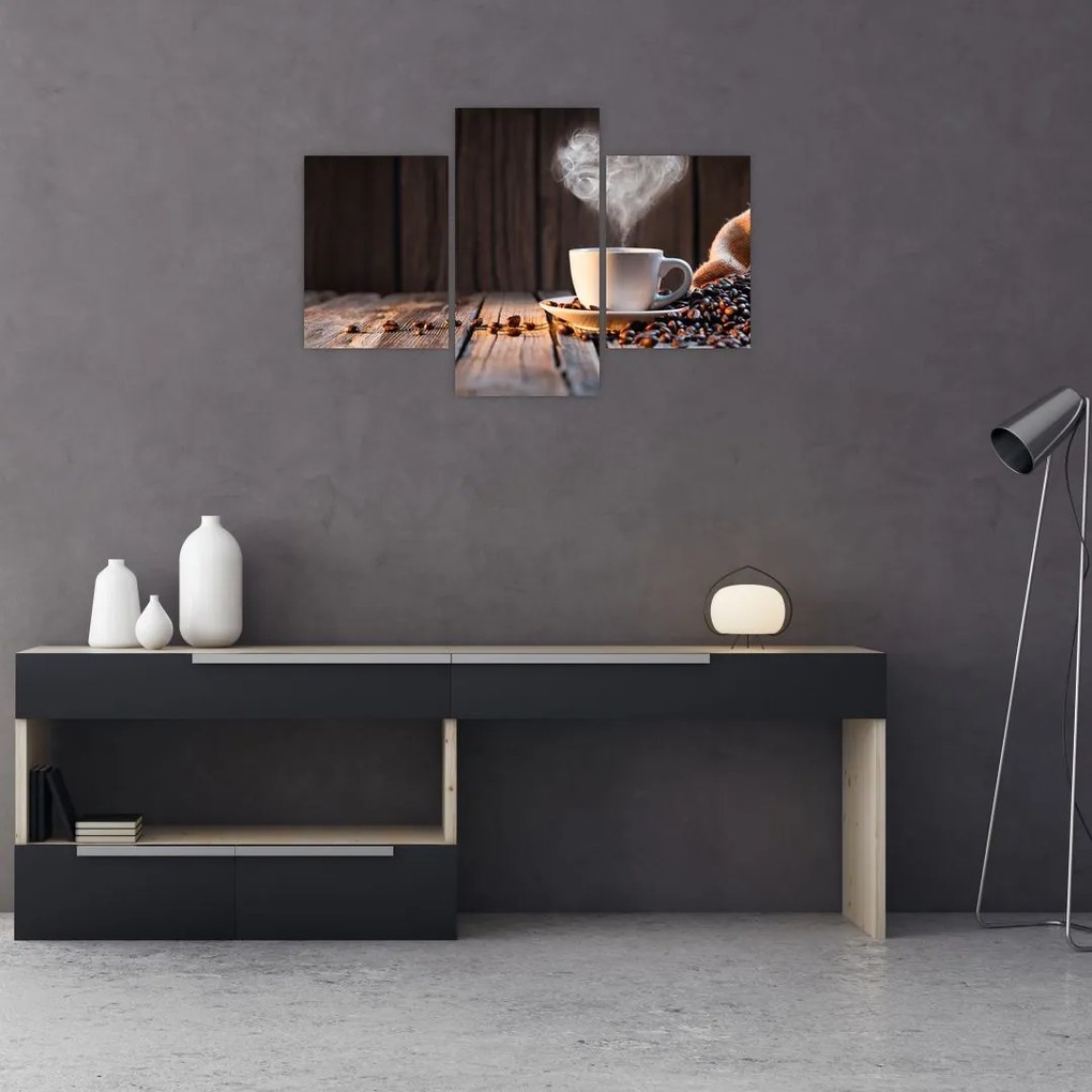 Tablou - Timp pentru cafea (90x60 cm)