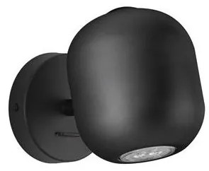 Aplica cu spot directionabil metal negru MARLIN