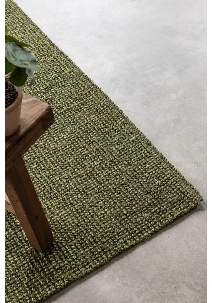 Covor kaki din iută 120x170 cm Bouclé – Hanse Home