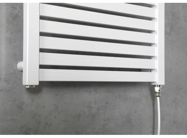 Radiator portprosop electric pentru baie Aqualine TONDI-E 300W/230V 97 cm alb